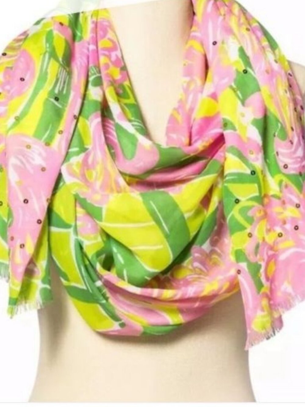 Lilly Pulitzer for Target 20th Anniversary Fan Dance Scarf Shawl